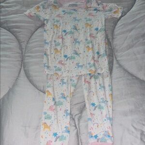 Magnetic Me Multicolor Unicorn Kids Pajama Set 2T